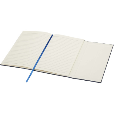Logotrade promotional product picture of: Alejandra A5 recycled plastic hard cover notebook