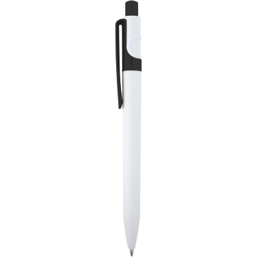 Logo trade corporate gifts picture of: Unica recycled plastic ballpoint pen (black ink)