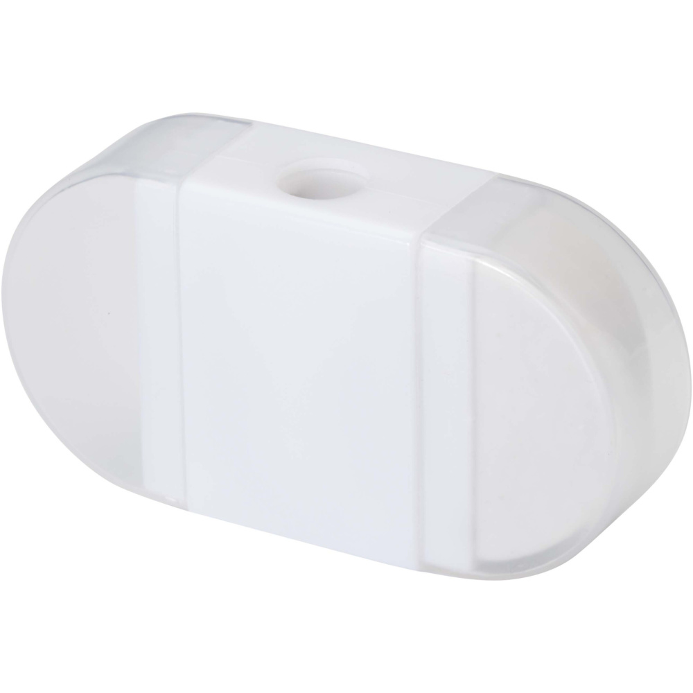 Logotrade promotional item image of: Velvi pencil sharpener with eraser 