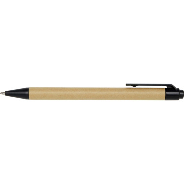 Logo trade promotional items image of: Flipper sticky notepad with ballpoint pen (black ink)