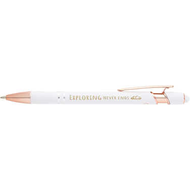 Logotrade promotional products photo of: Nanna ballpoint pen with rose gold finish (black ink)