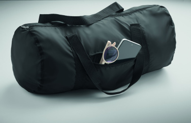 Logo trade promotional giveaways image of: Duffle bag 190T RPET 20L