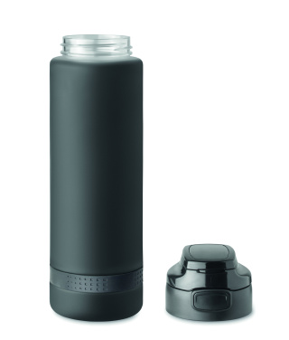 Logo trade business gift photo of: Sports water bottle RPET 1L