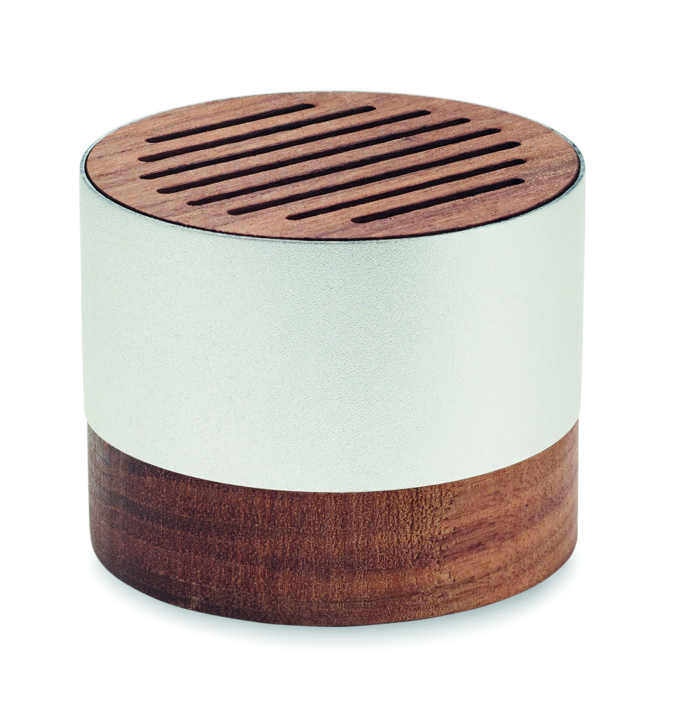 Logo trade promotional product photo of: Recycled aluminium speaker