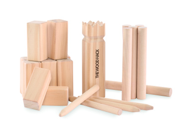 Logo trade promotional products image of: Pinewood outdoor throwing game
