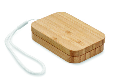 Logo trade advertising product photo of: 15W wireless charger in bamboo