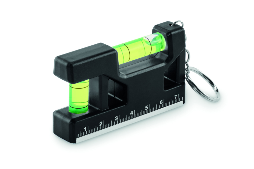 Logo trade promotional item photo of: Magnetic level ABS key ring
