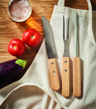 Logo trade advertising product photo of: Stainless steel barbecue tools