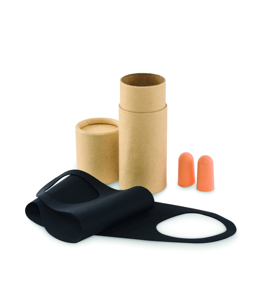 Logo trade promotional gifts picture of: Travel set in paper tube box
