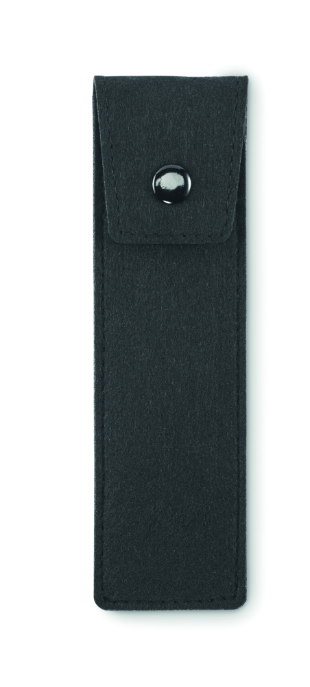 Logo trade promotional items picture of: RPET felt pencil case