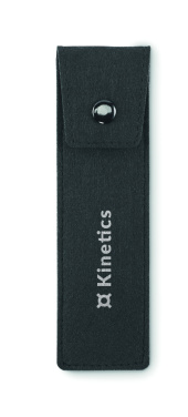 Logo trade business gift photo of: RPET felt pencil case