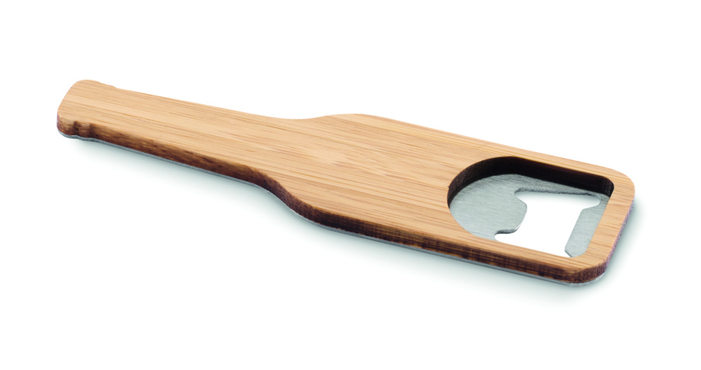 Logotrade advertising product picture of: Bamboo bottle opener