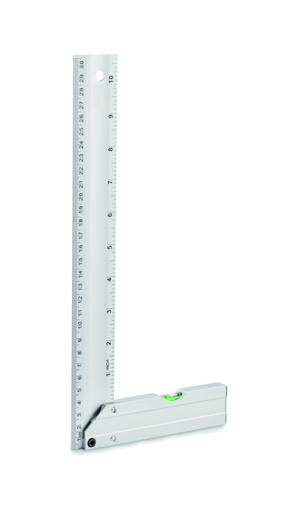 Logo trade promotional products image of: Aluminium level ruler 30 cm