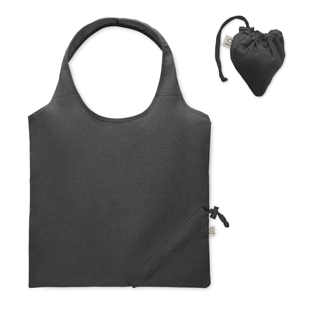 Logo trade promotional giveaways picture of: Foldable shopping bag 140 gr/m²