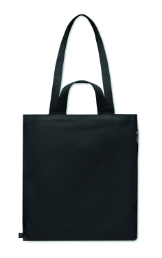 Logo trade corporate gifts image of: Recycled cotton shopping bag