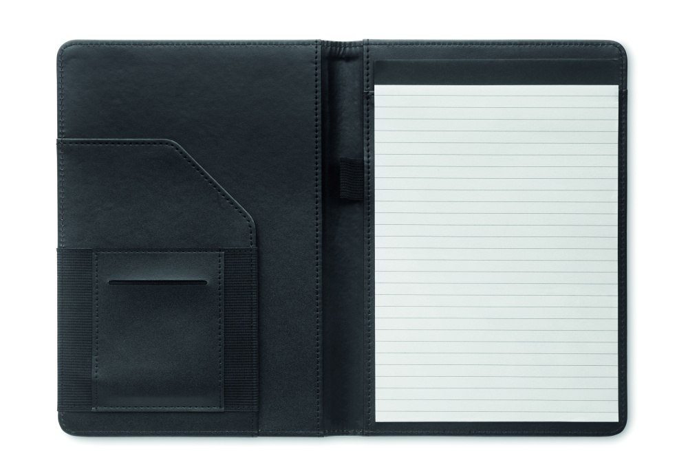 Logotrade advertising products photo of: A5 portfolio 300D RPET