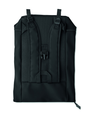 Logo trade promotional products picture of: Laptop 15" roll top PU backpack