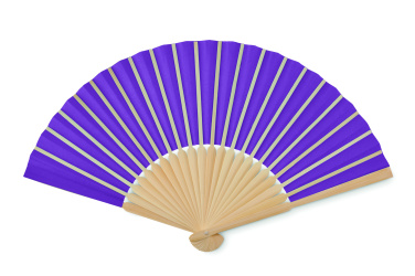 Logo trade promotional merchandise image of: Manual hand fan