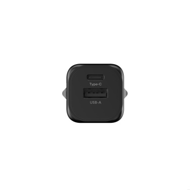Logo trade promotional gifts picture of: Urban Vitamin Monterey RCS recycled plastic 20W GAN charger