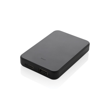 Logo trade business gift photo of: Boostcore RCS recycled plastic powerbank 5.000mAh with USB C
