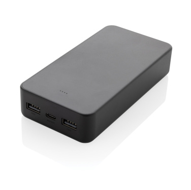 Logo trade promotional giveaways image of: Boostcore RCS recycled plastic powerbank 20.000mAh USB C