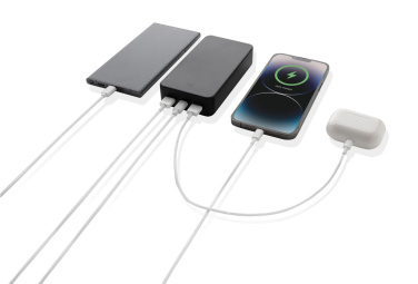 Logo trade promotional items picture of: Boostcore RCS recycled plastic powerbank 20.000mAh USB C