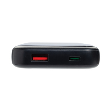 Logo trade promotional merchandise picture of: Turbopack RCS rplastic powerbank 10.000 integrated cables