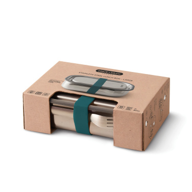 Logo trade promotional giveaways image of: Black+Blum Stainless Steel Lunch Box Large
