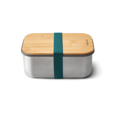 Logo trade promotional merchandise picture of: Black+Blum Stainless Steel Sandwich Box Large
