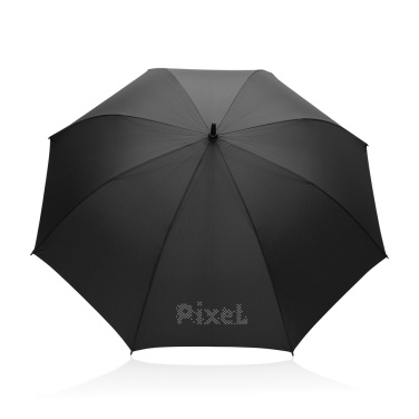 Logo trade promotional giveaways image of: Tony  Aware™ RPET 30 inch acacia auto open umbrella