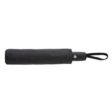Logo trade promotional gifts image of: Swiss Peak Vito Aware™ RPET 21 inch auto open/close umbrella