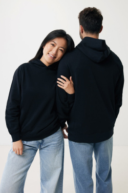 Logo trade corporate gifts picture of: Iqoniq Yengo recycled cotton hoodie with sidepockets