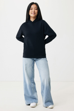 Logo trade promotional items picture of: Iqoniq Yengo recycled cotton hoodie with sidepockets