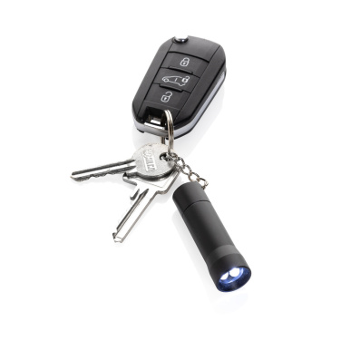 Logotrade business gift image of: Flash RCS recycled aluminium keychain torch