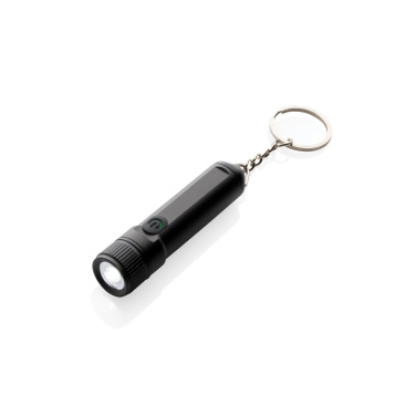 Logo trade advertising products image of: Gear X rechargeable ultra bright keychain torch