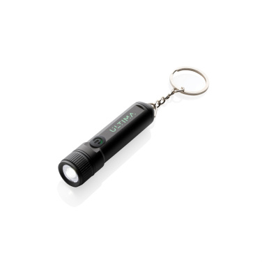 Logotrade promotional gifts photo of: Gear X rechargeable ultra bright keychain torch