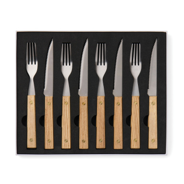 Logotrade promotional products photo of: VINGA Paso 8 pcs bbq cutlery set