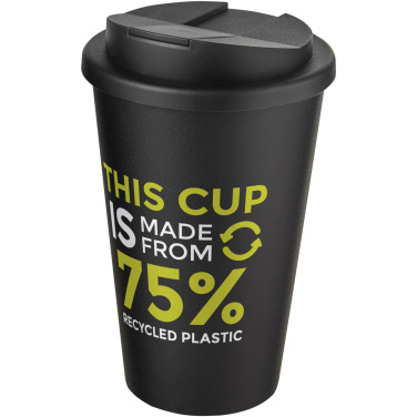 Logotrade promotional item image of: Americano® Eco 350 ml recycled tumbler with spill-proof lid