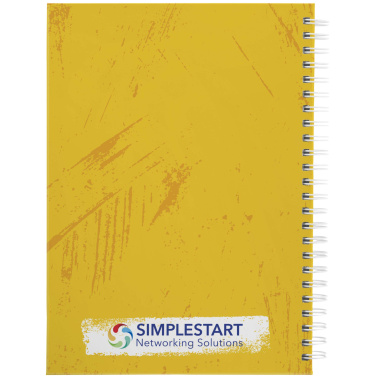 Logo trade promotional items image of: Desk-Mate® A5 hard cover journal