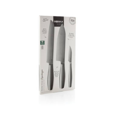 Logo trade promotional items picture of: BOSKA Kitchen Knives Copenhagen, set of 3