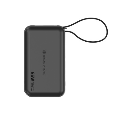 Logo trade promotional giveaways picture of: Urban Vitamin Eureka hybrid GANcharger 10000mah powerbank65W