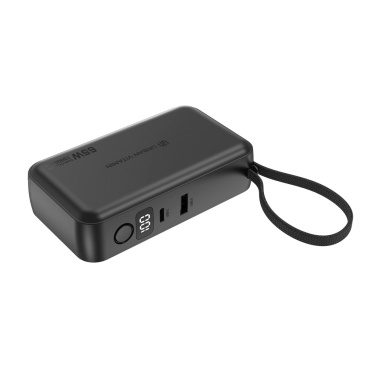 Logotrade promotional giveaway image of: Urban Vitamin Eureka hybrid GANcharger 10000mah powerbank65W