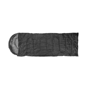 Logo trade promotional merchandise picture of: Sleeping bag TROMES Schwarzwolf