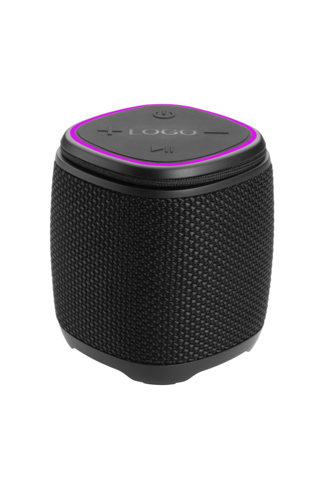 Logotrade promotional merchandise photo of: Bluetooth speaker HERMON Schwarzwolf