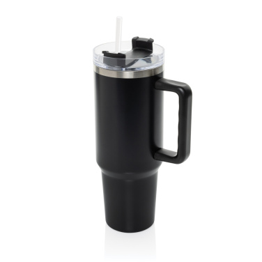 Logotrade promotional giveaway image of: Stadley RCS recycled steel tumbler 1200ML
