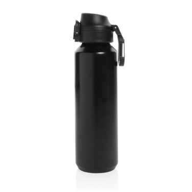 Logotrade advertising product image of: Via RCS Re-steel lockable sport bottle 600ML