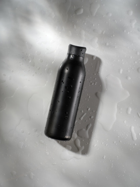 Logotrade promotional item picture of: Avira Alok RCS re-steel 360 waterbottle 600ML