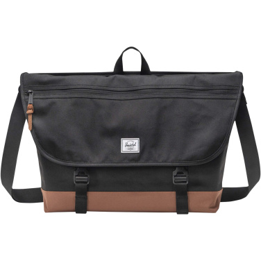 Logo trade promotional merchandise picture of: Herschel Cove recycled messenger bag 22.5L