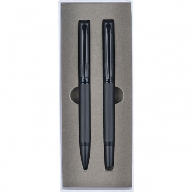 Logo trade promotional gifts picture of: Elegant MoLu writing set Santa Rosa