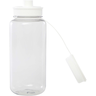 Logo trade corporate gifts image of: Ryder 900 ml RCS certified RPET sport bottle with multi-function lid